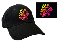 Thumbnail for Ball Cap - Peace Love Dog