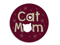 Thumbnail for Absorbent Stone Car Coaster  - Cat Mom