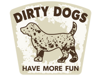 Thumbnail for Dirty Dogs have more fun  3” Sticker