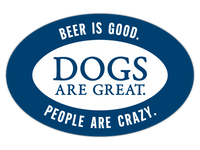 Thumbnail for Oval Car Magnet - Beer is Good...