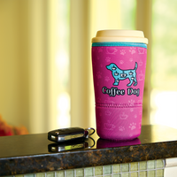 Thumbnail for Large Drinkware Holder - Coffee Dog