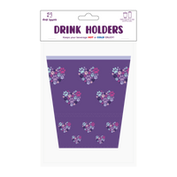 Thumbnail for Large Drinkware Holder - Heart With Paws