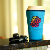 Thumbnail for Large Drinkware Holder - Peace Love Dog
