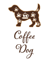 Thumbnail for Kitchen Towel – Coffee Dog