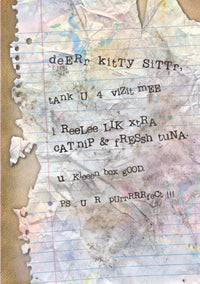 Thumbnail for Pet Sitter - Cat Sitter Letter