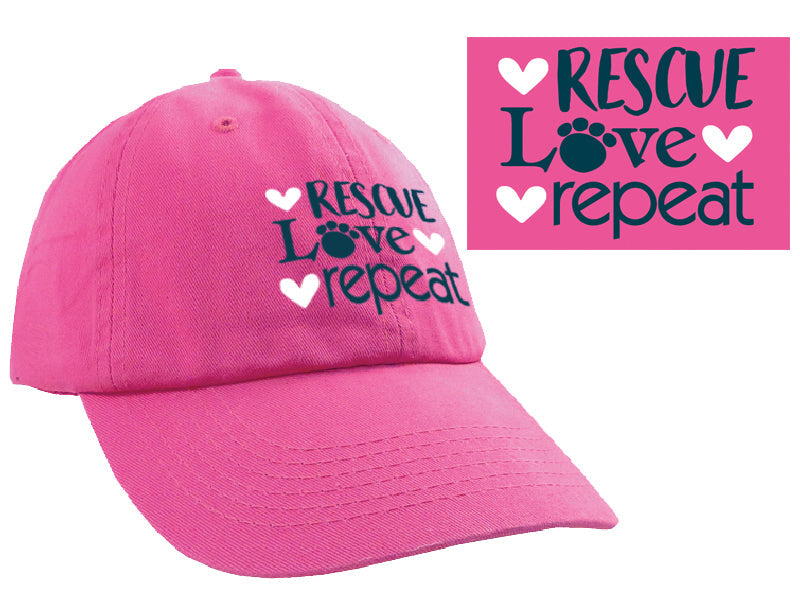 Ball Cap - Rescue Love Repeat