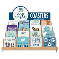 Thumbnail for Absorbent Stone Coaster Assortment w/ Display!
