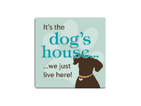Thumbnail for Absorbent Stone Coaster - It's the Dog's House
