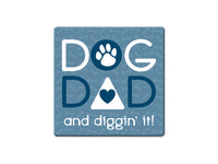 Thumbnail for Absorbent Stone Coaster - Dog Dad