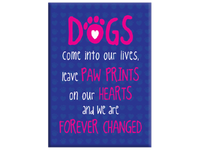 Thumbnail for Rectangle Magnet - Dogs Come into Our Lives