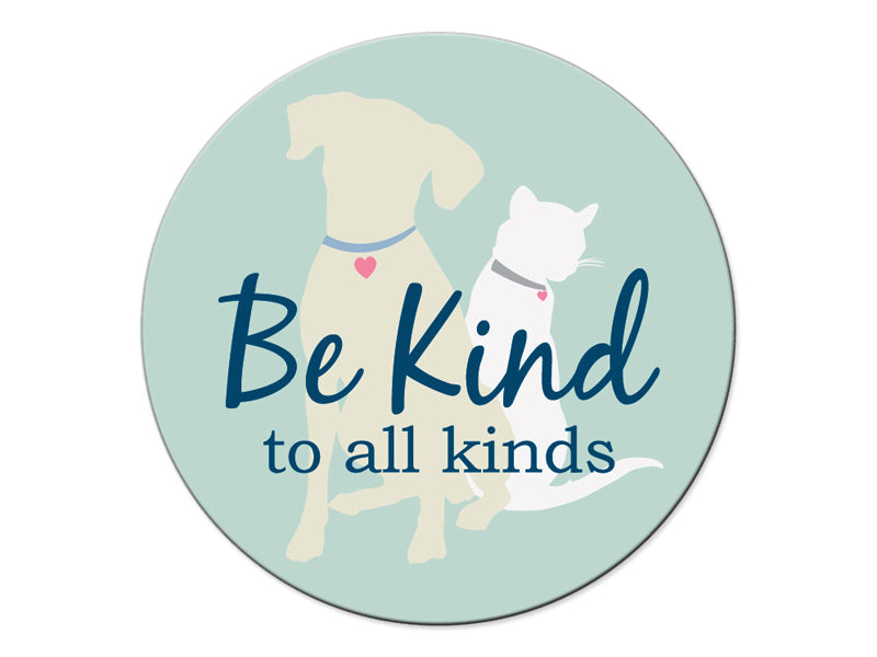 Absorbent Stone Car Coaster - Be kind to all kinds