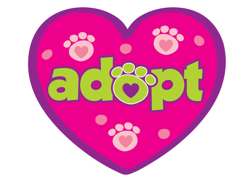 Adopt 3" Sticker