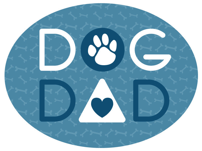 Dog Dad 3” Sticker