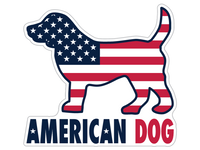 Thumbnail for American Dog 3” Sticker