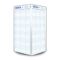 Thumbnail for Sticker Display ONLY - No Stickers Included - Holds 72 Designs