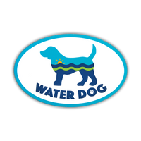 Thumbnail for Oval Shaped Magnet - Water Dog