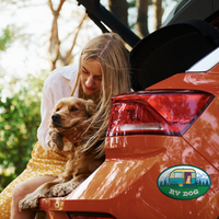 Thumbnail for Oval Shaped Magnet - RV Dog