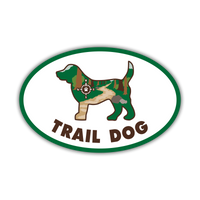 Thumbnail for Oval Shaped Magnet - Trail Dog