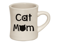 Thumbnail for Diner Mug - Cat Mom