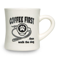 Thumbnail for Diner Mug - COFFEE FIRST