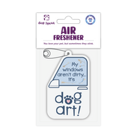 Thumbnail for Air Freshener - My Windows Aren't Dirty...it's dog art!