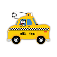Thumbnail for Air Freshener - Dog Taxi