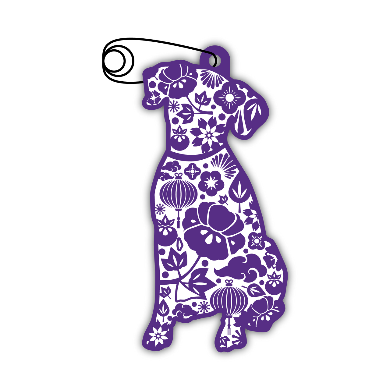 Air Freshener - Paisley Dog