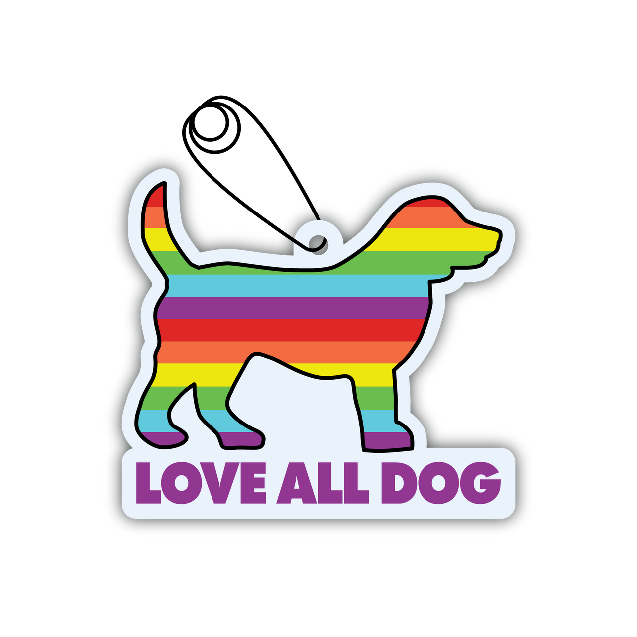 Air Freshener - Love All Dog