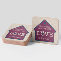 Thumbnail for Cork Coaster - This Home is filled with Love...