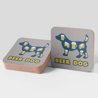 Thumbnail for Cork Coaster - Beer Dog