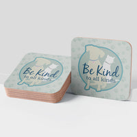 Thumbnail for Cork Coaster - Be Kind to All Kinds