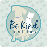 Thumbnail for Cork Coaster - Be Kind to All Kinds