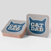 Thumbnail for Cork Coaster - Cat Dad