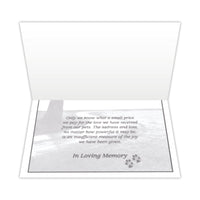 Thumbnail for Sympathy Dog Card - There Is A Cycle