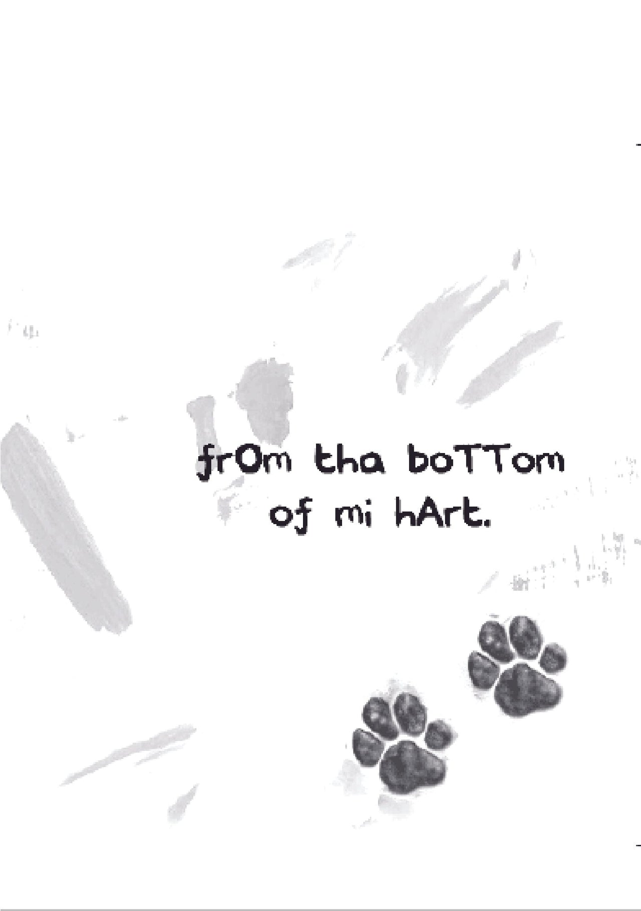 Thank You - Bottom of Mi Hart