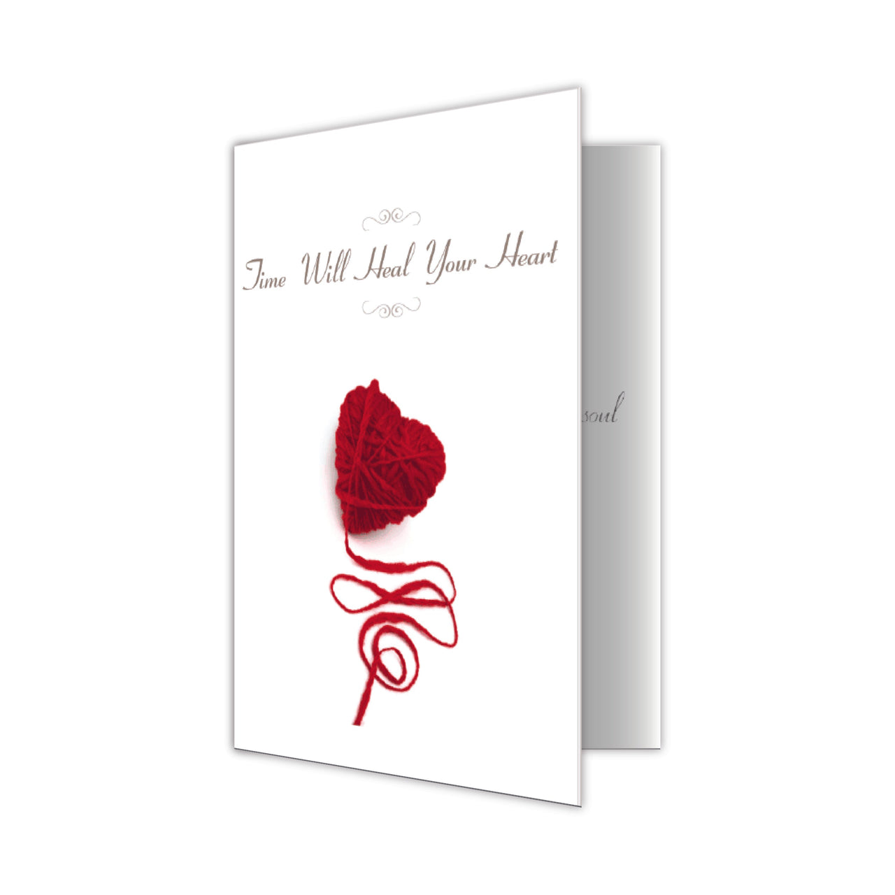 Sympathy Card Cat - Time Will Heal