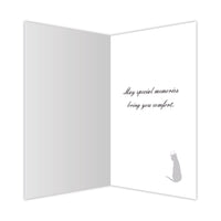 Thumbnail for Sympathy Card Cat - The Heart Remembers
