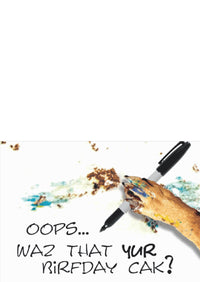 Thumbnail for Birthday - Messy Cake