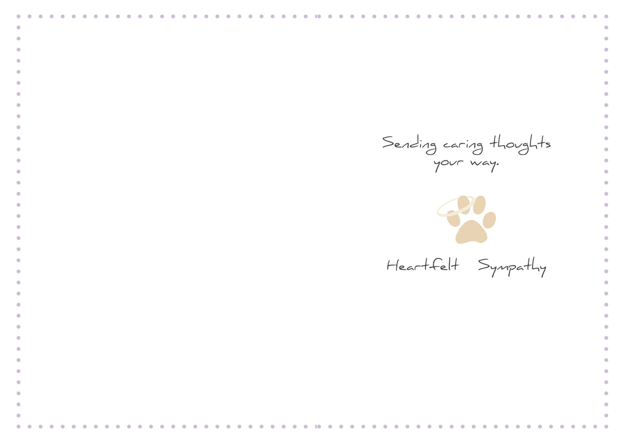 Pet Sympathy Card - If There Ever Comes A Day