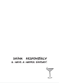 Thumbnail for Birthday - Drink Responsibly