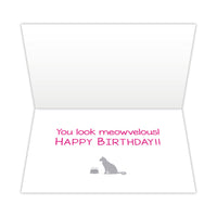 Thumbnail for Birthday Cat -You Look  Meowvelous