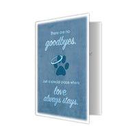 Thumbnail for Sympathy Card - There Are No Goodbyes