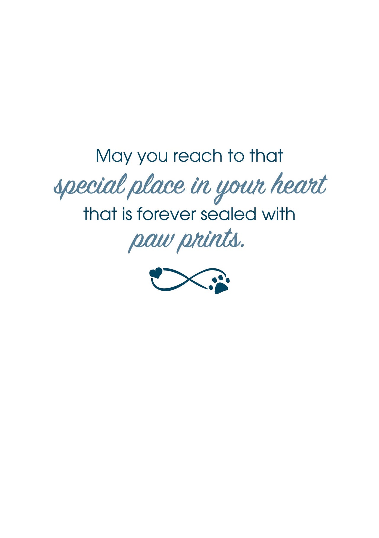 Sympathy Card - There Are No Goodbyes