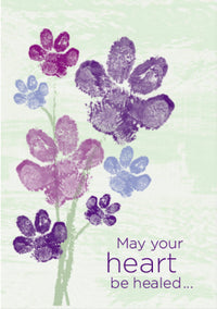 Thumbnail for Sympathy Card - May Your Heart Be Healed