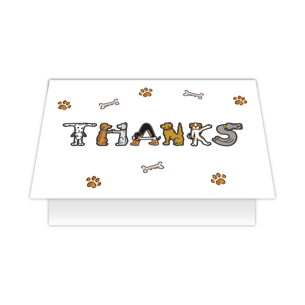 8193 Thanks Dog Figures Front 3D