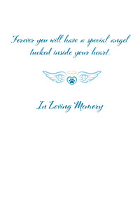 Thumbnail for 8195 Dog Sympathy Card Inside