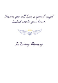 Thumbnail for 8196 Cat Sympathy Card Inside Right