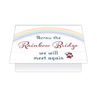 Thumbnail for Sympathy Dog Card - Across the Rainbow Bridge