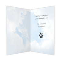 Thumbnail for 8213 Dog Sympathy Card Inside 3D