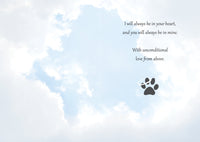 Thumbnail for 8213 Dog Sympathy Card Inside